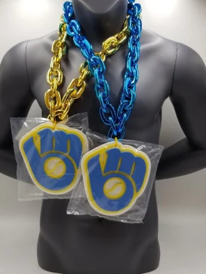 Milwaukee Brewers Foam Chain