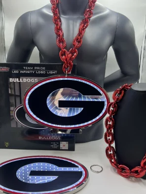 Georgia Bulldogs LED Infinity Light Chain