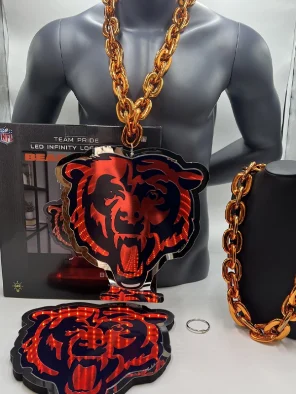 Chicago Bears LED Infinity Light Chain