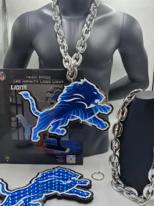 Detroit Lions LED Infinity Light Chain