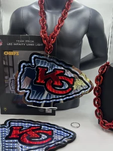 Kansas City Chiefs LED Infinity Light Chain