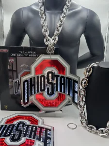 1,000 word product description for "Ohio State Buckeyes LED Neon Light Chain"