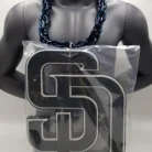 San Diego Padres Retro Color Big Foam Chain