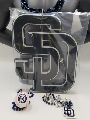 San Diego Padres Retro Color Big Foam Chain