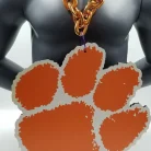 Clemson Tigers Big Foam Orange Chain