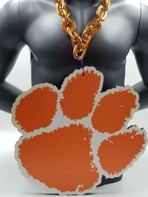 Clemson Tigers Big Foam Orange Chain