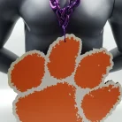 Clemson Tigers Big Foam Purple Chain