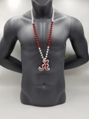 Alabama Crimson Tide Logo Medallion On Bead