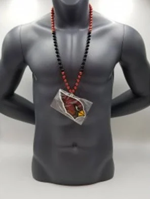 Arizona Cardinals Big Medallion On Bead