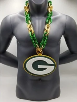 Green Bay Packers Foam Multi-Color Chain