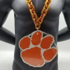 Clemson Tigers Foam Orange Chain