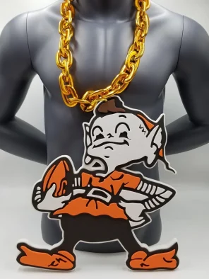 Cleveland Browns Big Foam Elf Chain