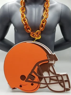 Cleveland Browns Big Foam Helmet Chain