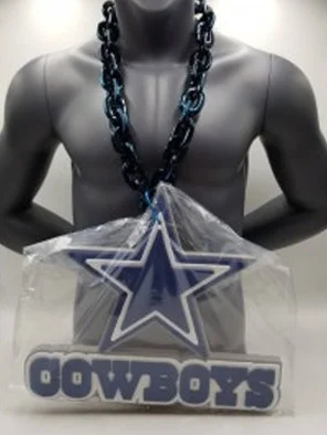 Dallas Cowboys Star & Letters Big Foam Chain