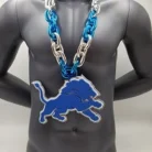 Detroit Lions Foam Multi-Color Chain