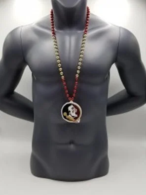 Florida State Seminoles Medallion On Bead
