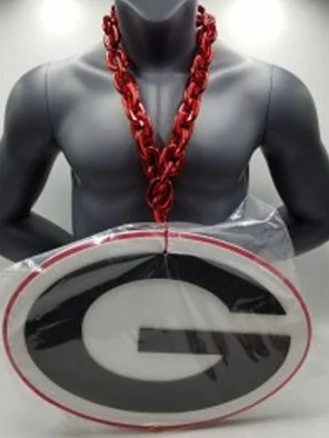 Georgia Bulldogs Big Foam Red Chain