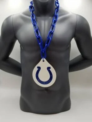 Indianapolis Colts Sports Blue Chain
