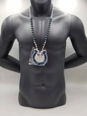 Indianapolis Colts Big Medallion On Bead
