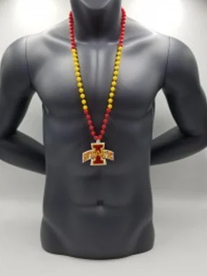 Iowa State Cyclones Medallion On Bead