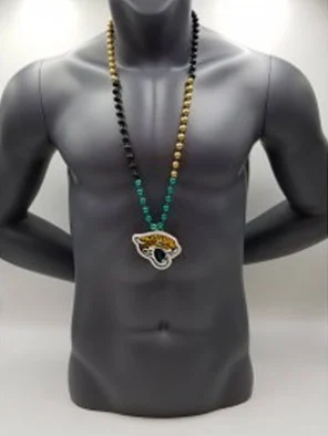 Jacksonville Jaguars Medallion On Bead