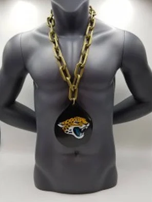 Jacksonville Jaguars Sports Gold Chain