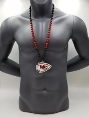 Kansas City Chiefs Medallion On Bead