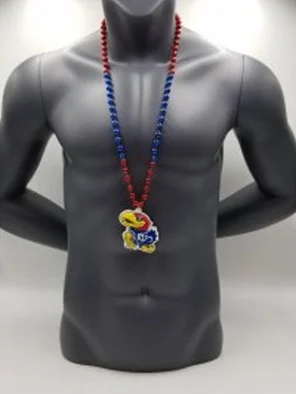 Kansas Jayhawks Medallion On Bead