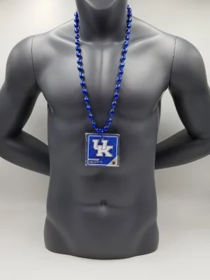 Kentucky Wildcats Magnet Medallion On Blue Bead