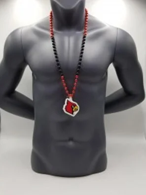 Louisville Cardinals Medallion On Bead