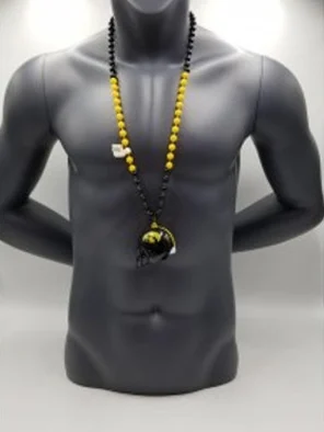 Iowa Hawkeyes Mini Helmet On Bead