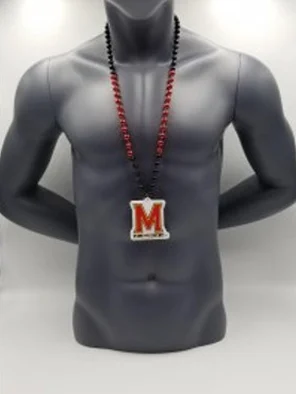 Maryland Terps Medallion On Bead