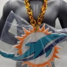 Miami Dolphins Big Foam Chain