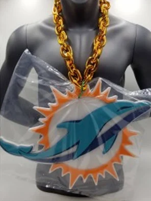 Miami Dolphins Big Foam Chain