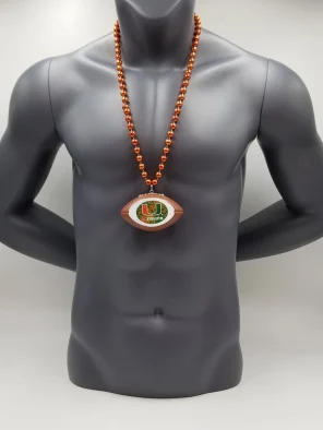 Miami Hurricanes Football On Bead