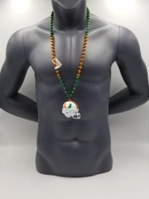 Miami Hurricanes Mini Helmet On Bead