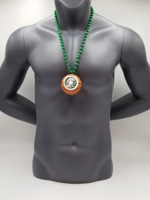 Michigan State Spartans Basketball On Bead