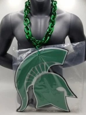 Michigan State Spartans Big Foam Green Chain