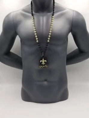 New Orleans Saints Name Medallion On Bead