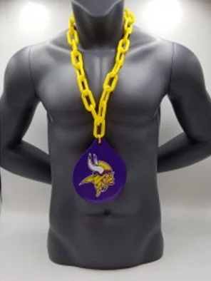 Minnesota Vikings Sports Yellow Chain