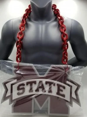 Mississippi State Bulldogs Big Foam Red Chain