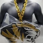 Missouri Tigers Big Foam Gold Chain