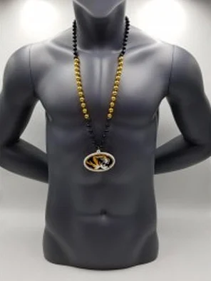 Missouri Tigers Medallion On Bead
