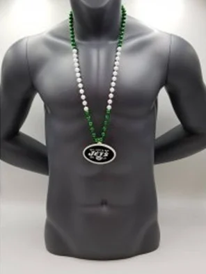 New York Jets Medallion On Bead
