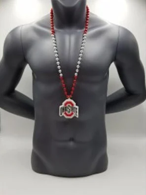 Ohio State Buckeyes Medallion On Bead