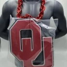 Oklahoma Sooners Big Foam Maroon Chain