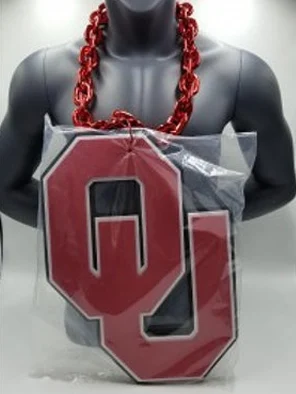 Oklahoma Sooners Big Foam Maroon Chain