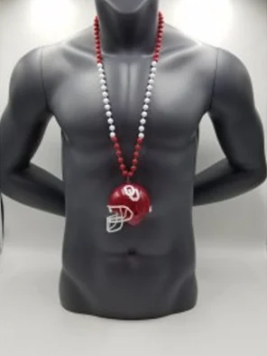 Oklahoma Sooners Light-Up Helmet On Bead
