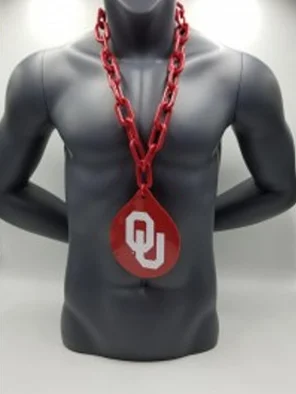Oklahoma Sooners Sports Red Chain