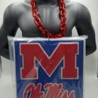 Ole Miss Rebels Big Foam Red Chain